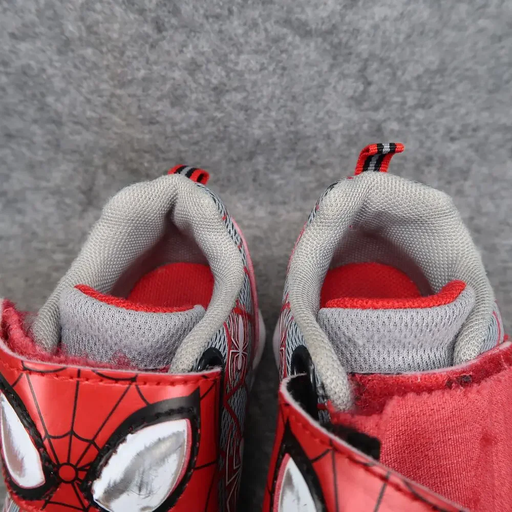 Casual Shoes Kids Toddler 7 Sneakers Spider Man Casual Active Red Baby Trainers